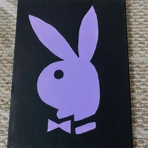 2/$20 Lavender playboy painting